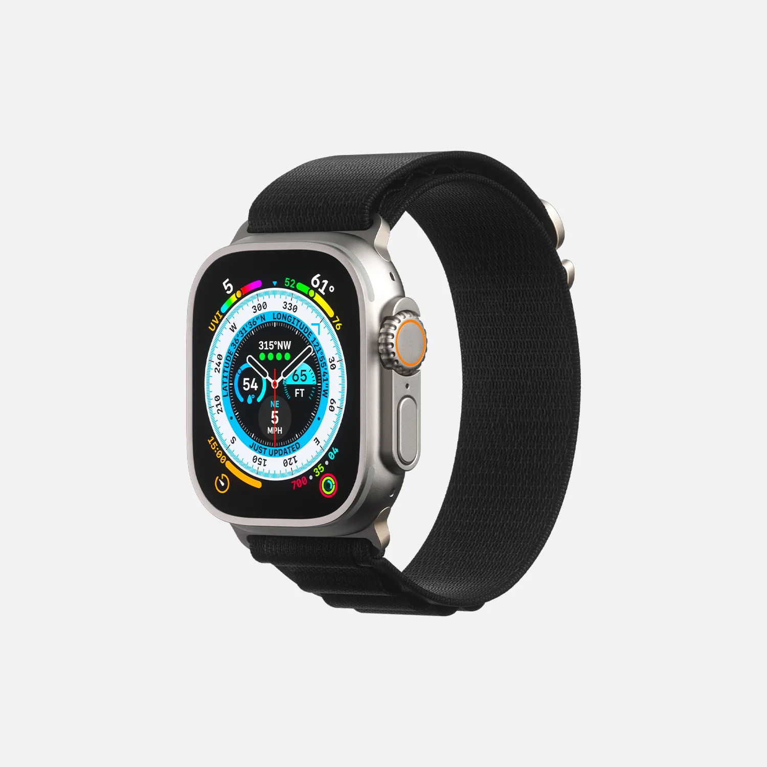 Alpine Loop - For Apple Watch 42/44/45/49 - Black