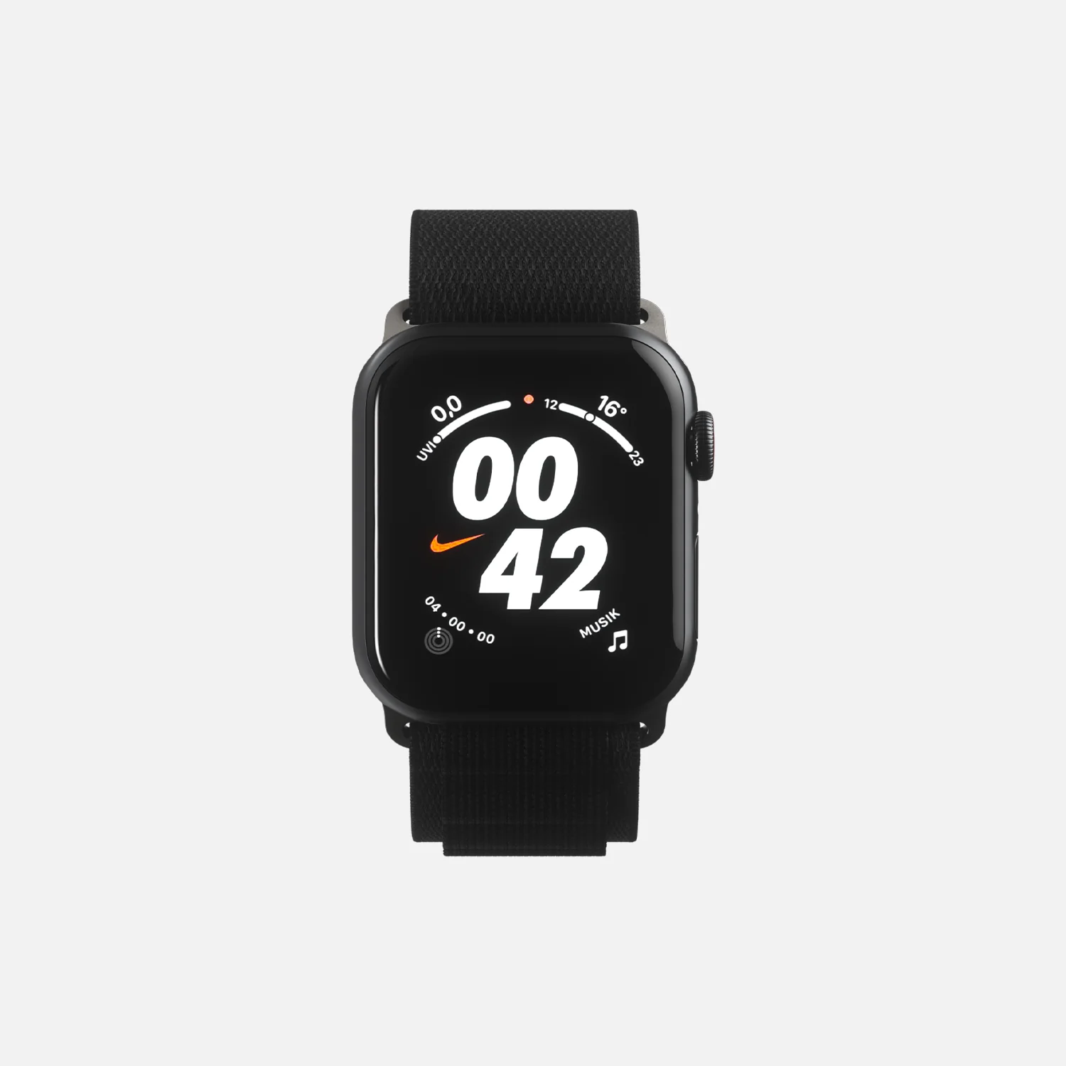 Alpine Loop - For Apple Watch 42/44/45/49 - Black - Image 4