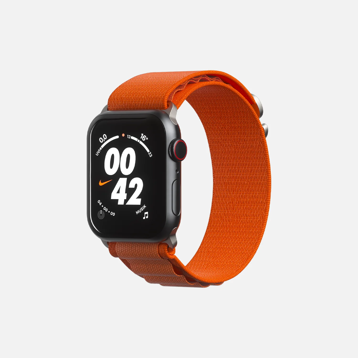 Alpine Loop - For Apple Watch 42/44/45/49 - Orange - Image 2