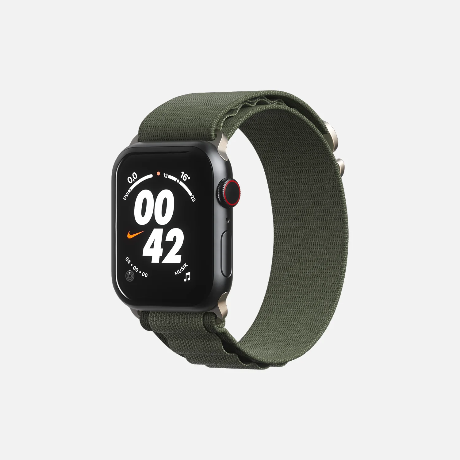 Alpine Loop - For Apple Watch 42/44/45/49 - Sage Green - Image 2