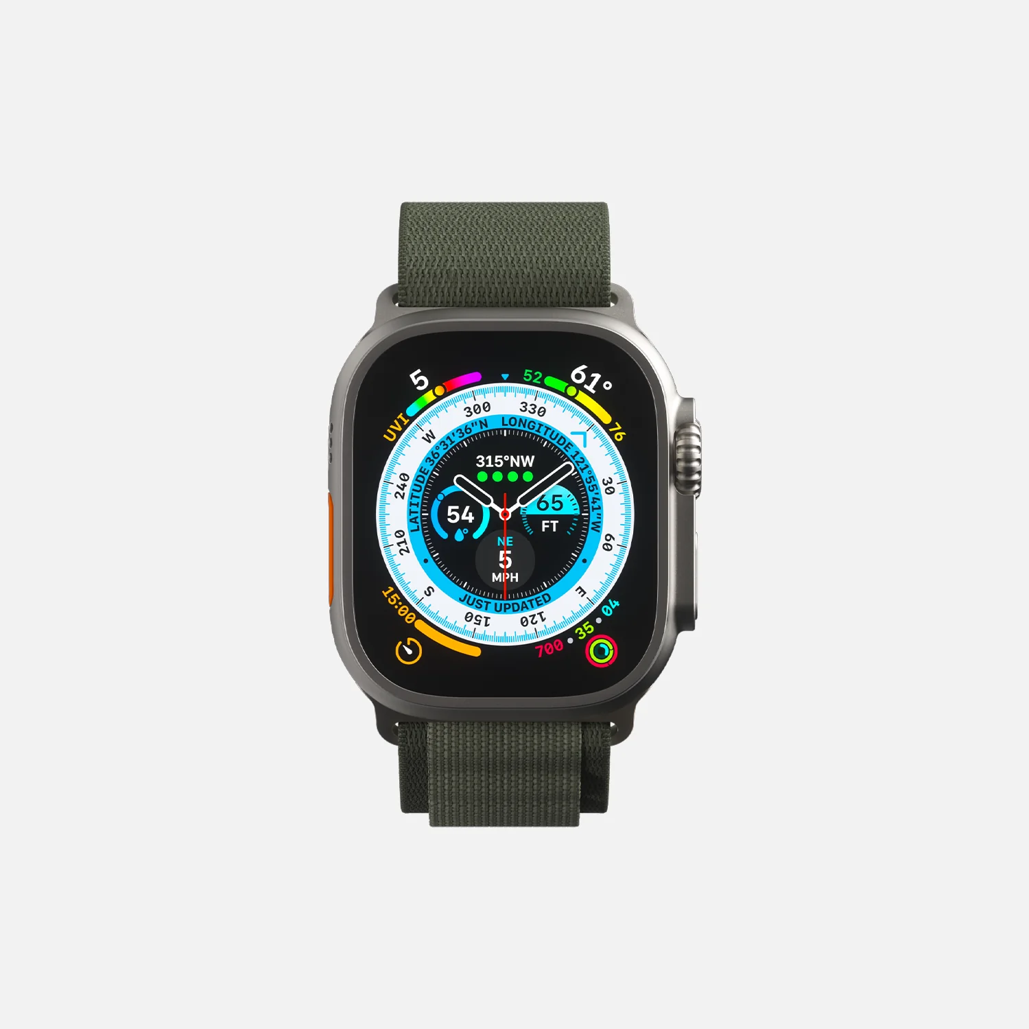 Alpine Loop - For Apple Watch 42/44/45/49 - Sage Green - Image 3