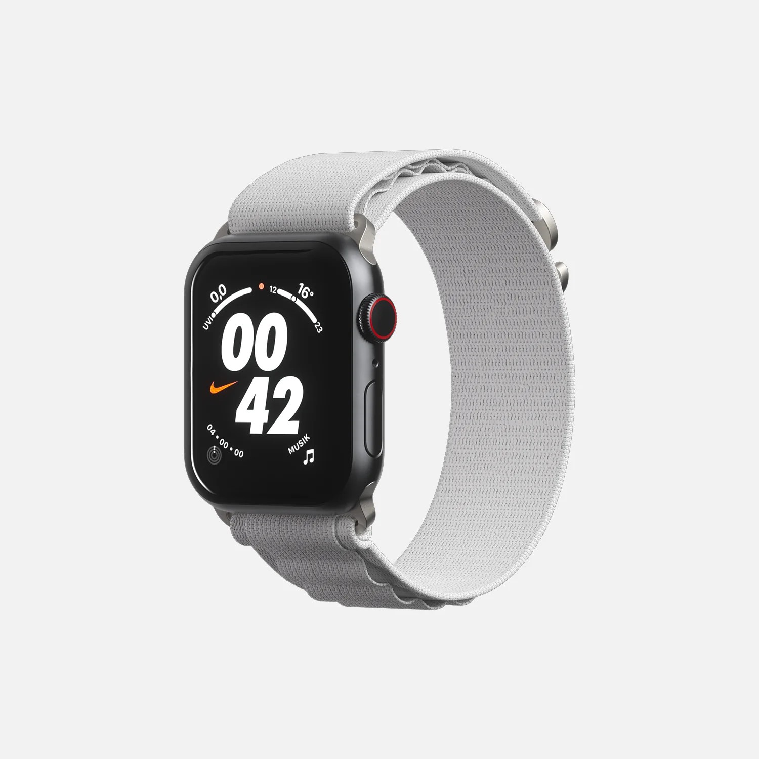 Alpine Loop - For Apple Watch 42/44/45/49 - White - Image 2