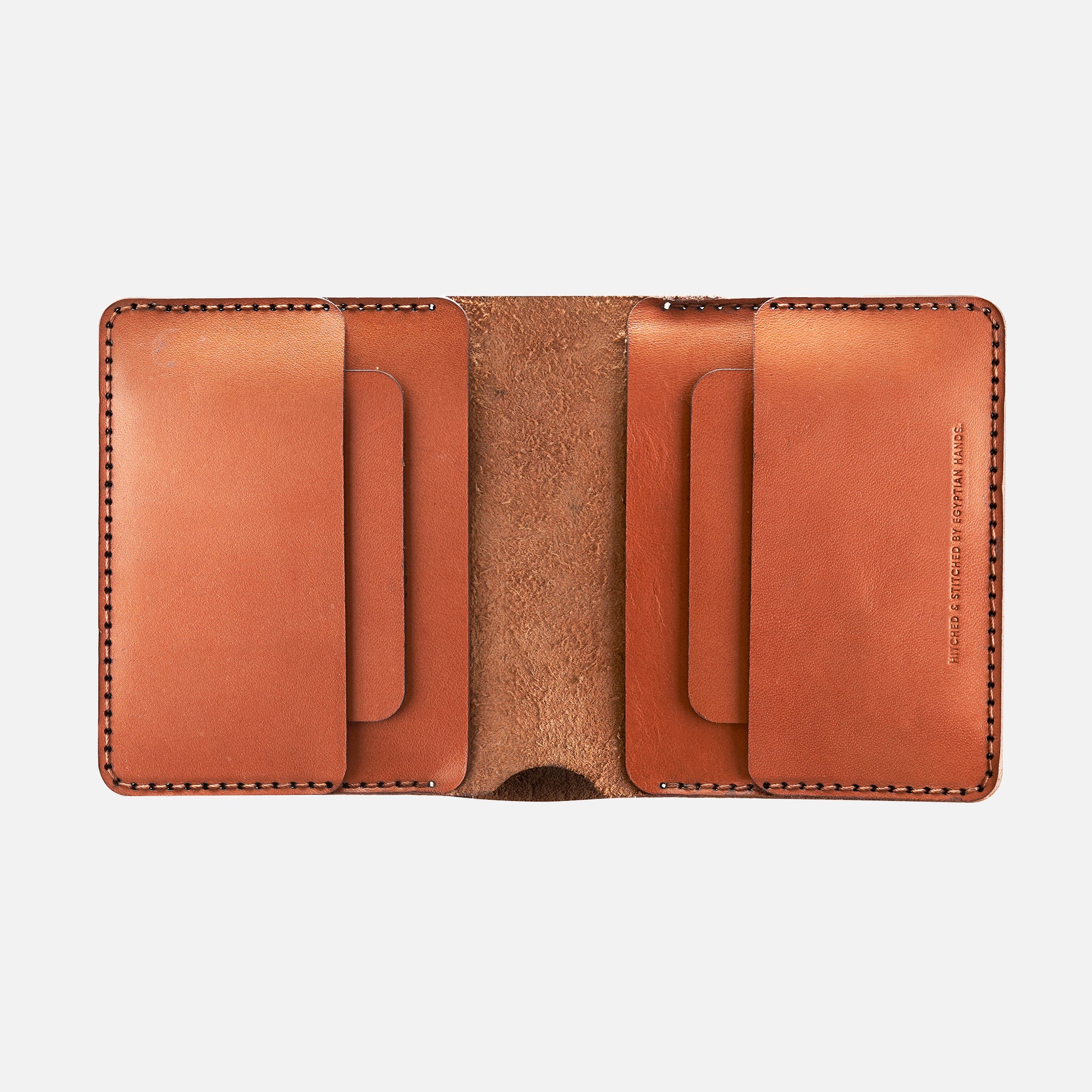 Bifold Wallet (Upgraded) - Handmade Natural Genuine Leather - Havan - Image 4