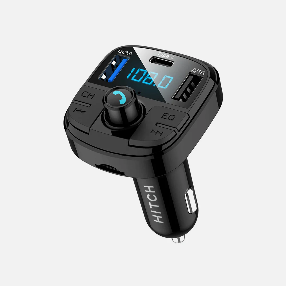 Bluetooth FM transmitter & Dual USB Fast Charger - Image 3