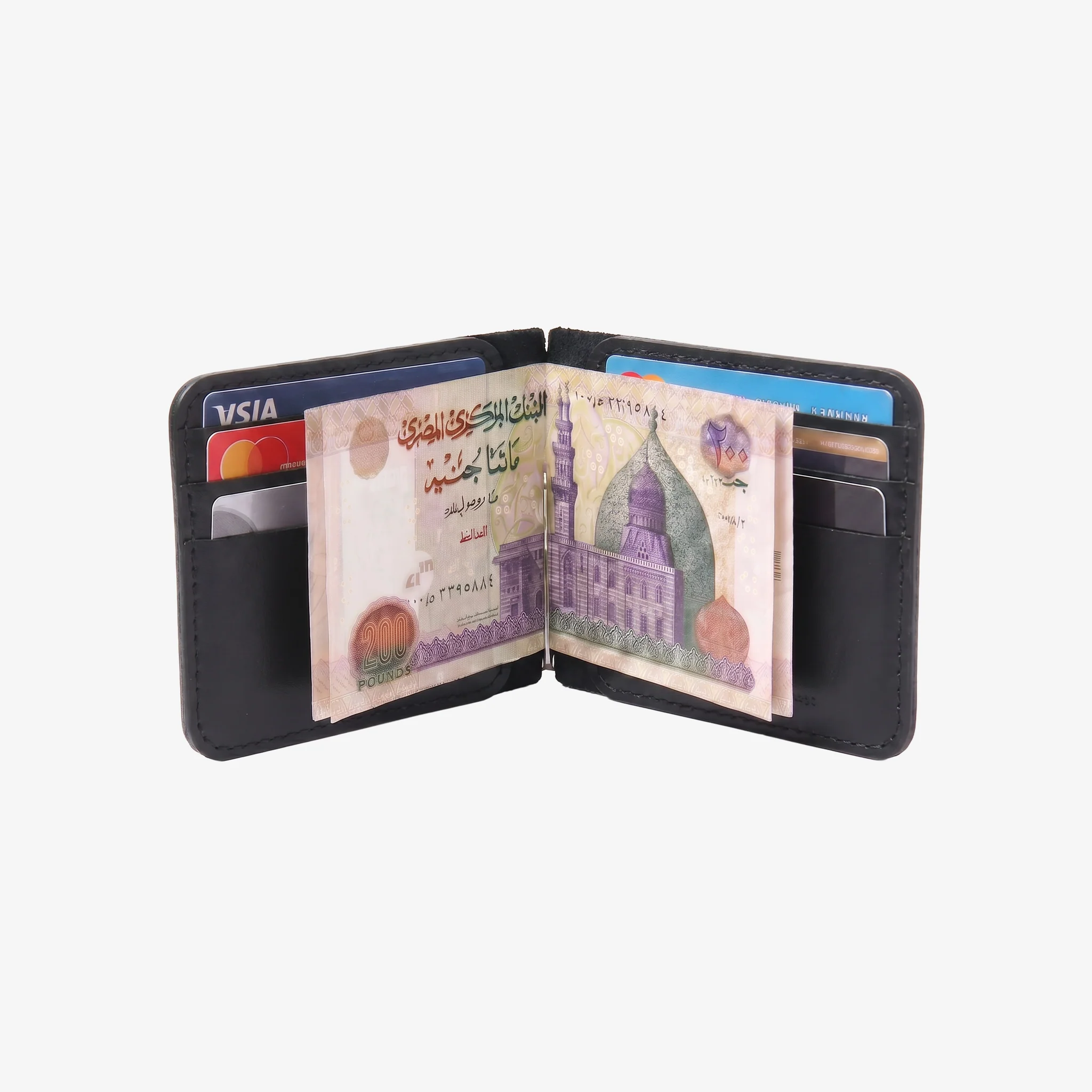 CLIP - Bifold Wallet - Black - Image 5