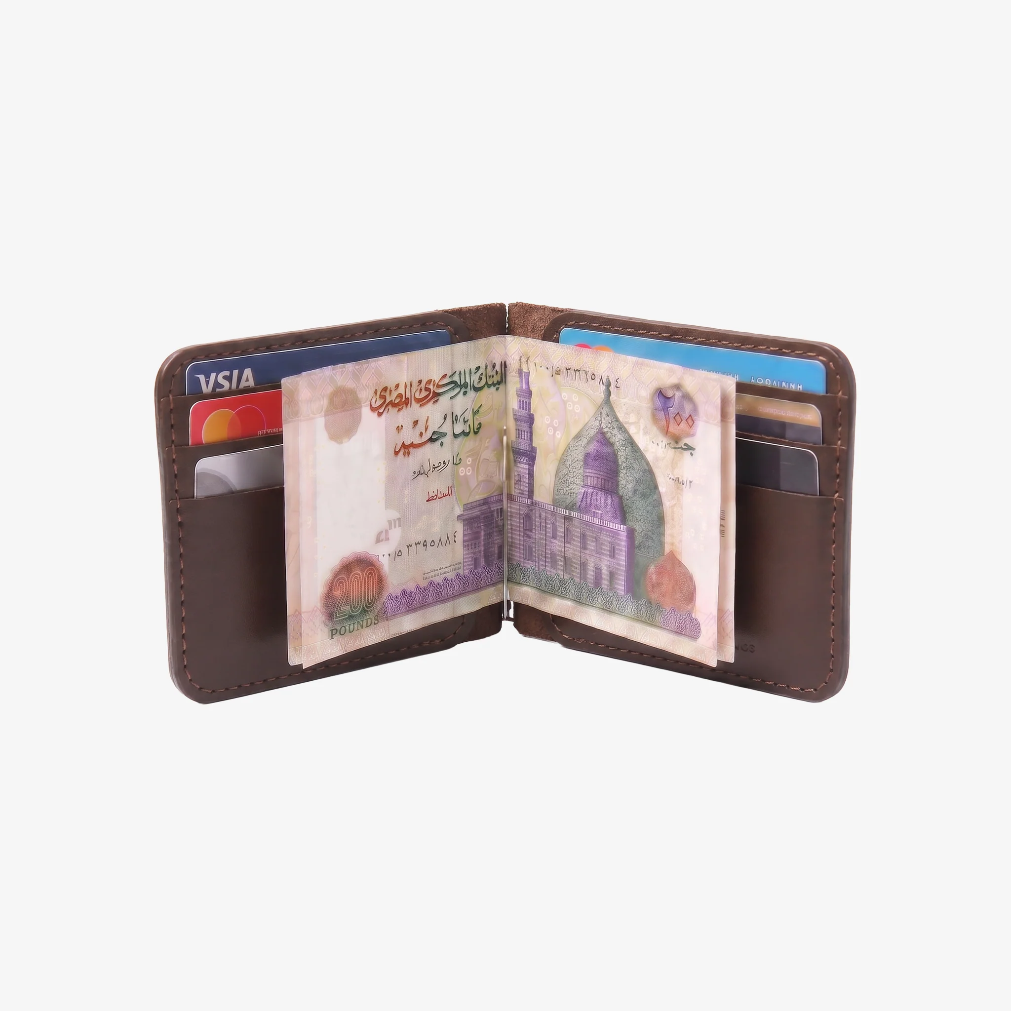 CLIP - Bifold Wallet - Brown - Image 4