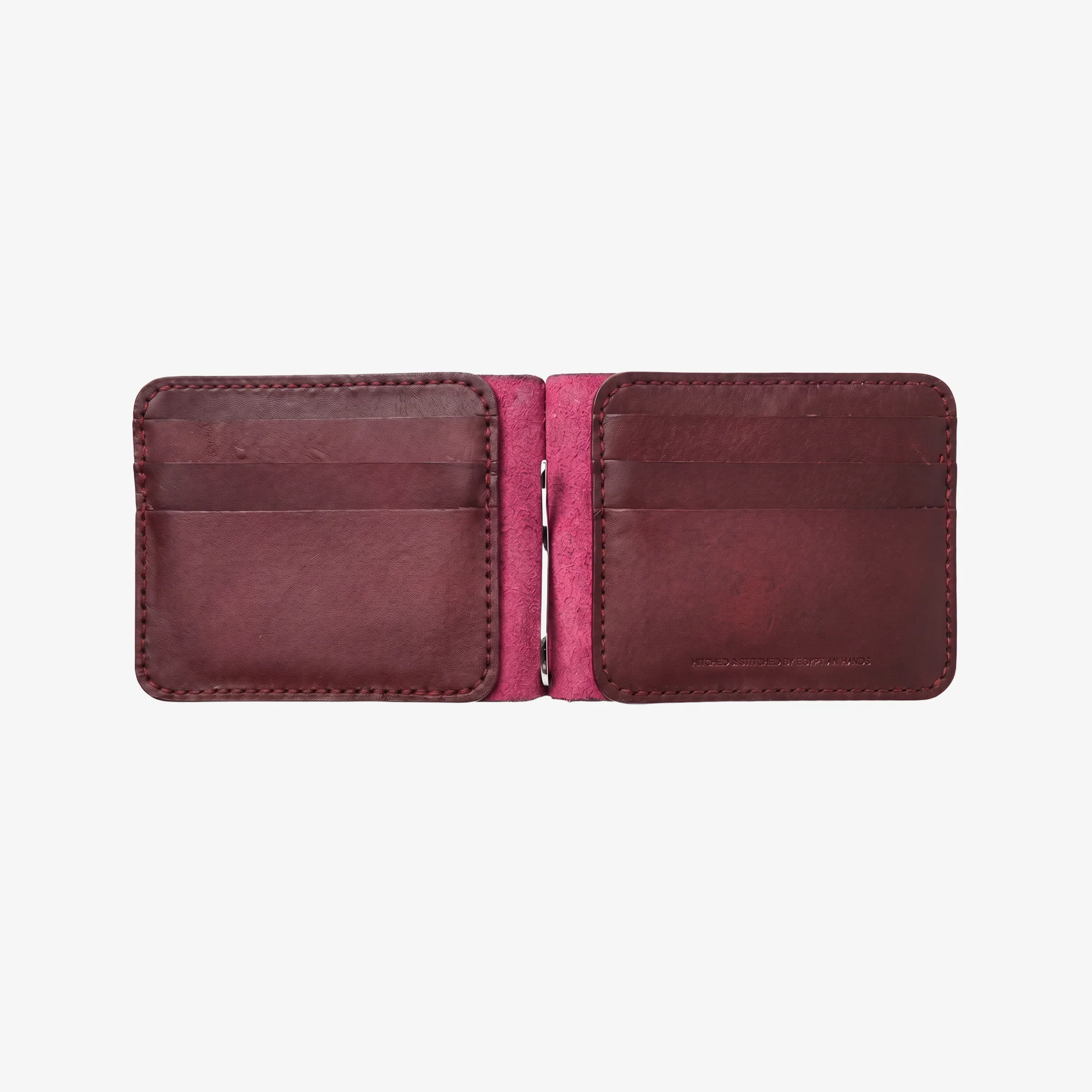 CLIP - Bifold Wallet - Burgundy - Image 3