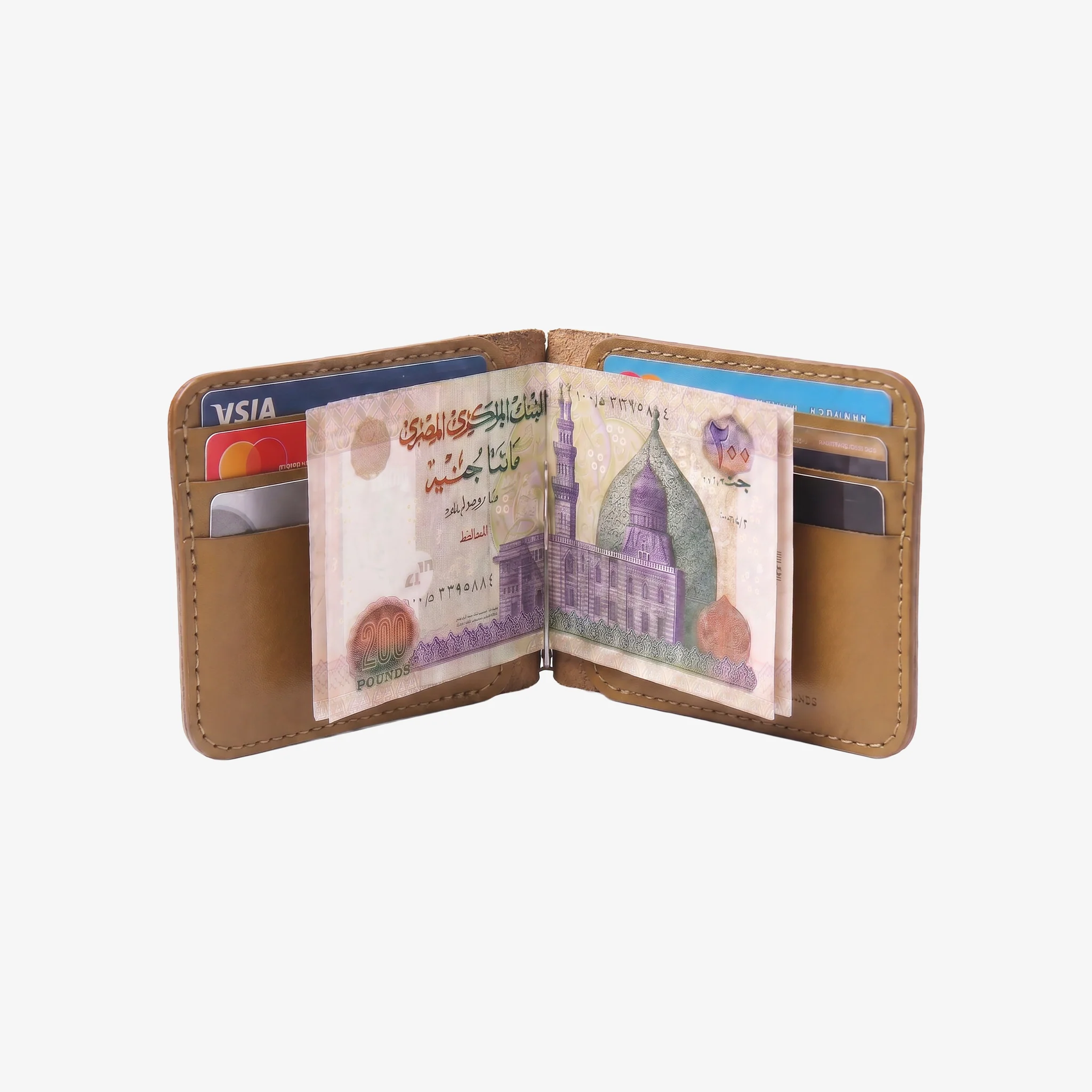 CLIP - Bifold Wallet - Camel - Image 4