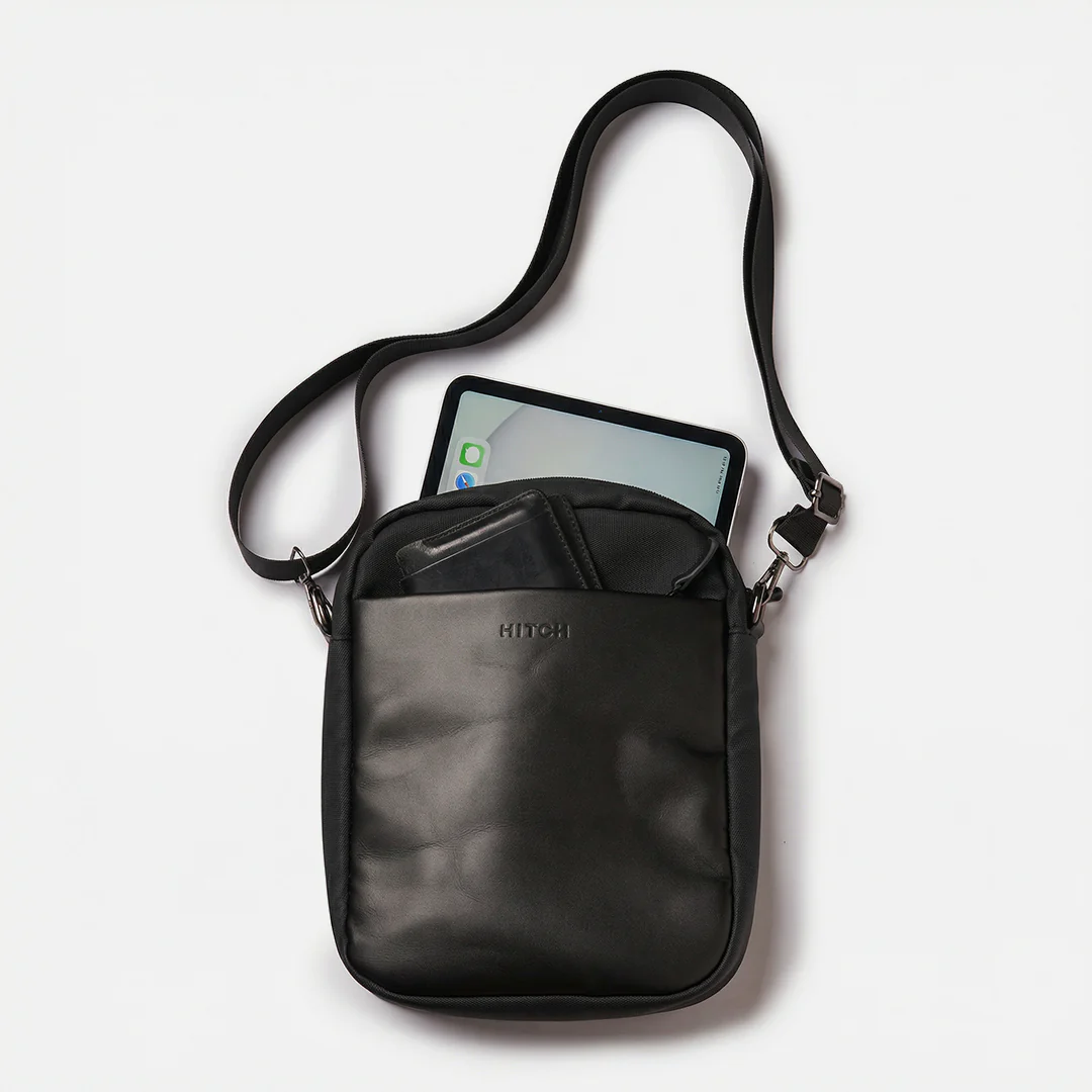 Courier - Crossbody Bag - Black - Image 6