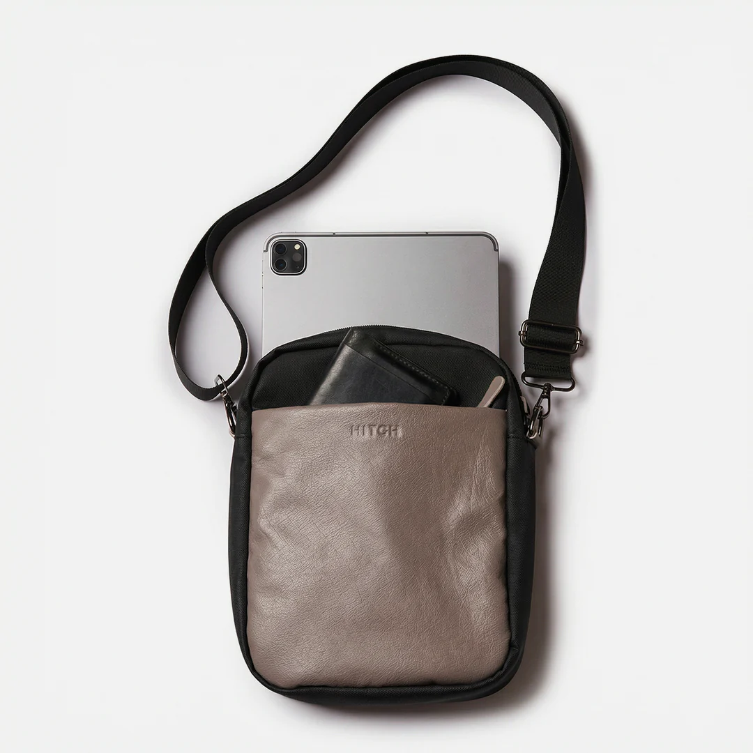 Courier - Crossbody Bag - Gray - Image 5