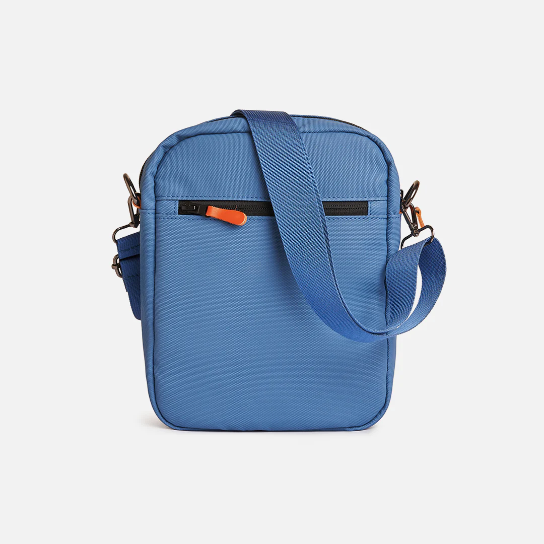 Courier - Crossbody Bag - Navy/Orange - Image 2