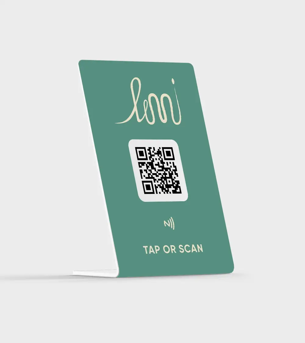 Tap Display (Custom) - Share Everything With A Tap - For Shops & Venues