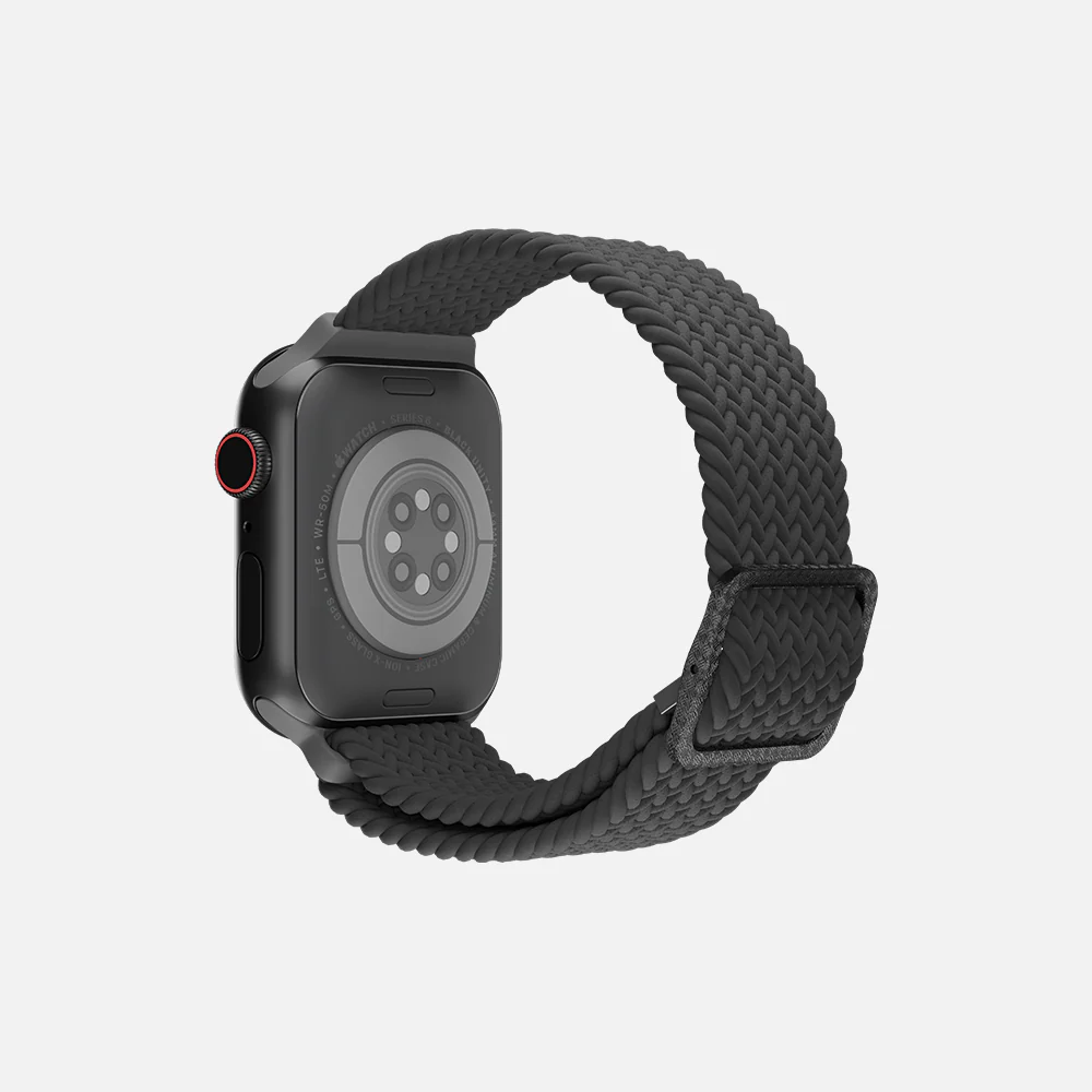 Flexible Braided Solo Loop - For Apple Watch - Gray - Image 4