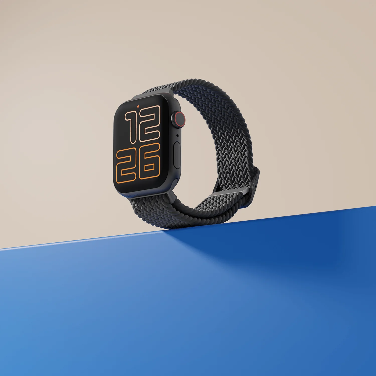 Flexible Braided Solo Loop - For Apple Watch - Gray - Image 6