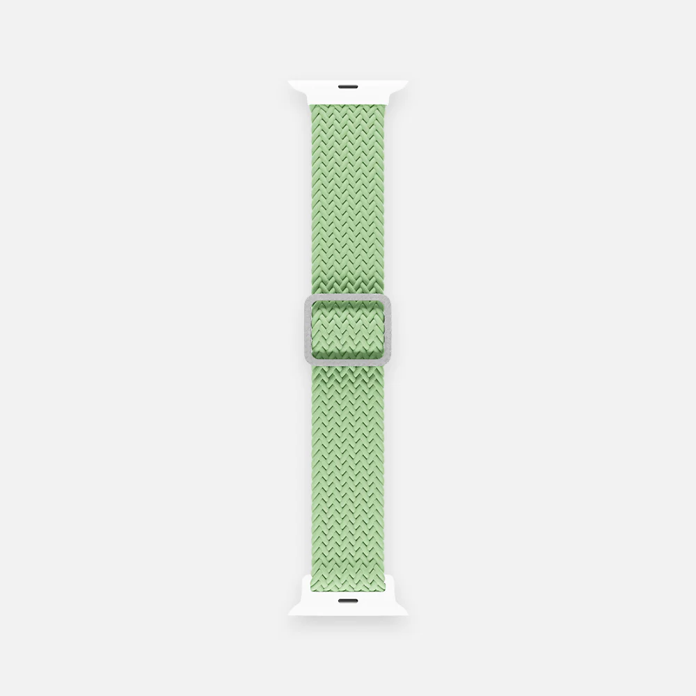 Flexible Braided Solo Loop - For Apple Watch - Mint - Image 6