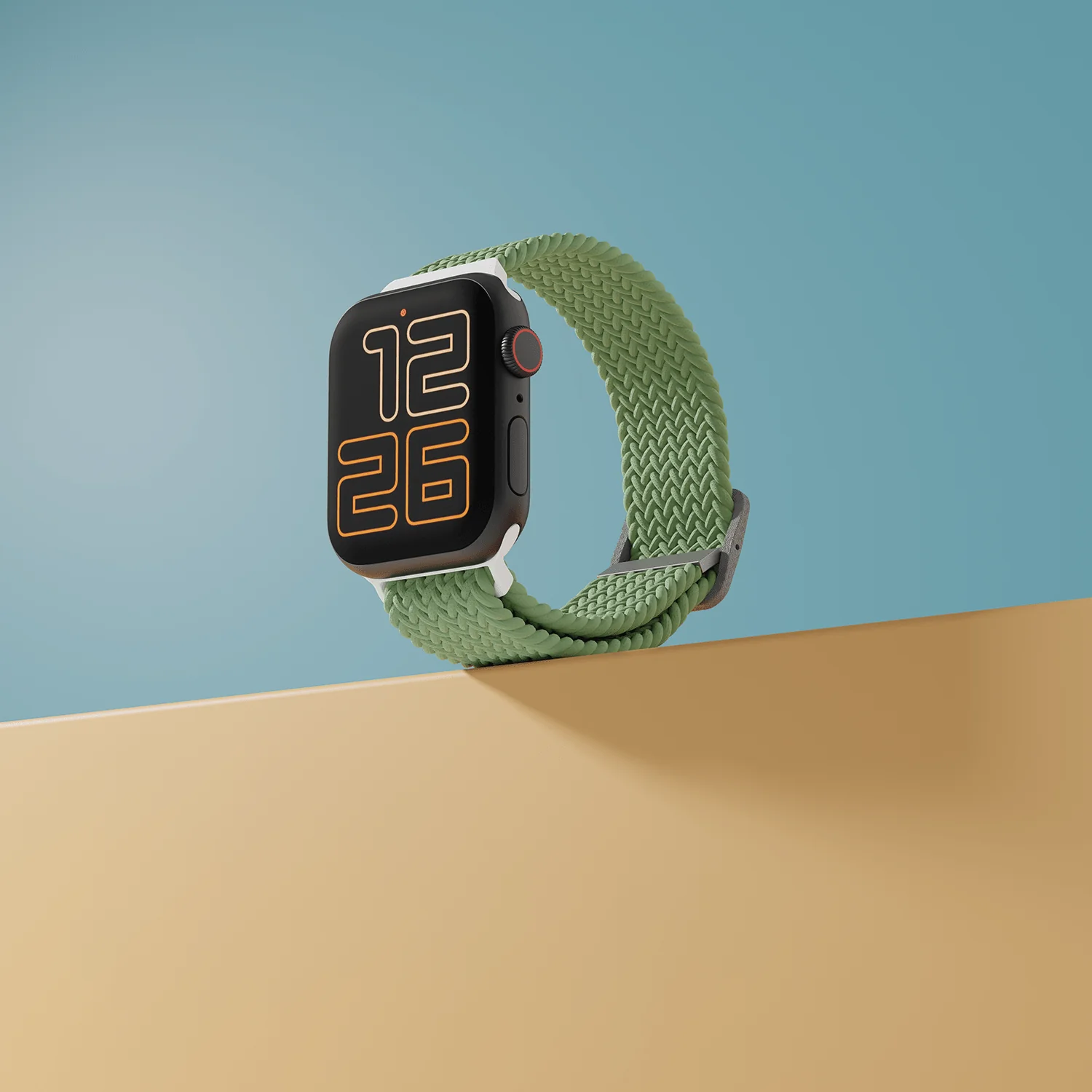 Flexible Braided Solo Loop - For Apple Watch - Mint - Image 7