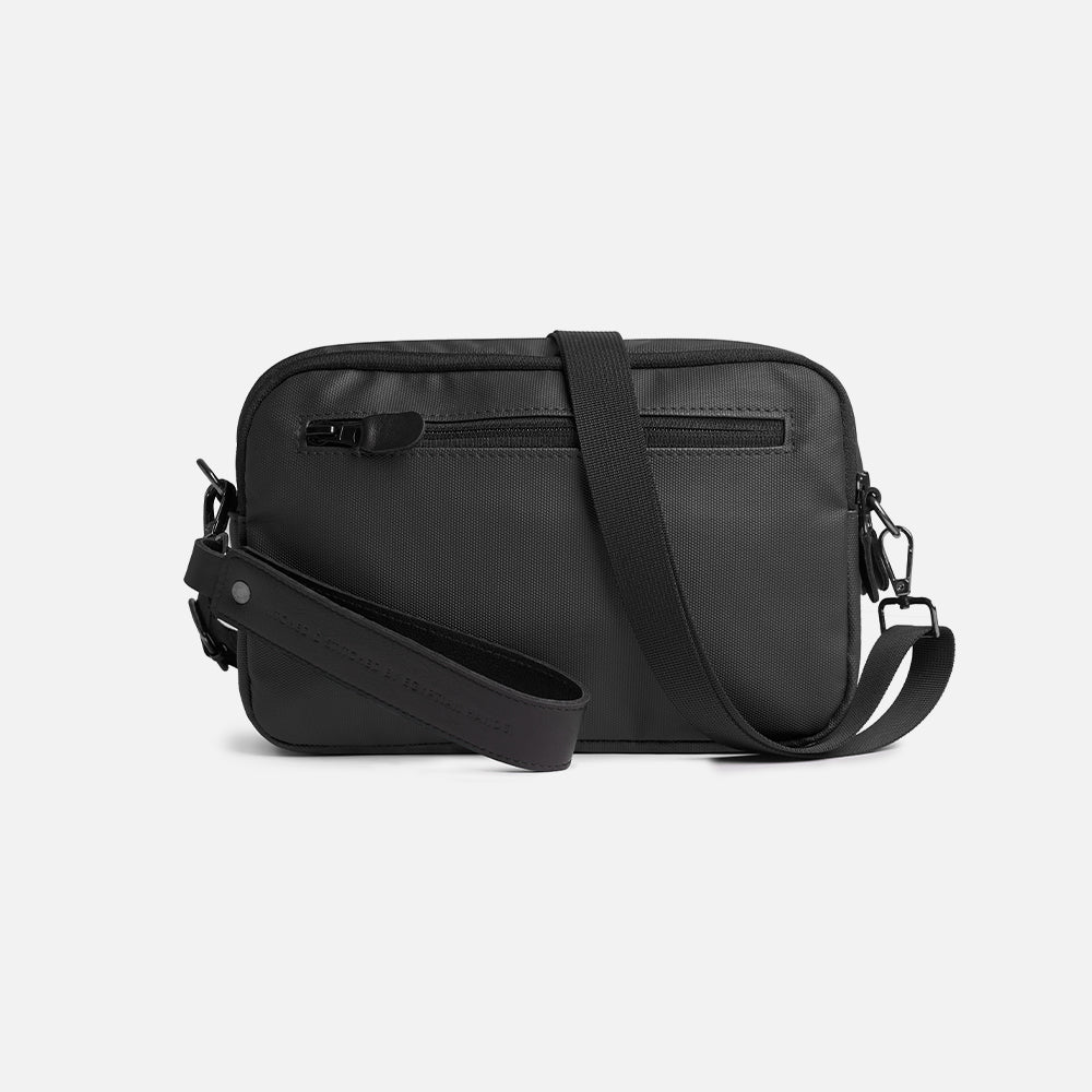 Flux — Urban Crossbody Bag - Black - Image 3