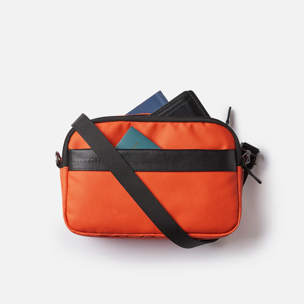 Flux — Urban Crossbody Bag - Cosmic Orange - Image 8