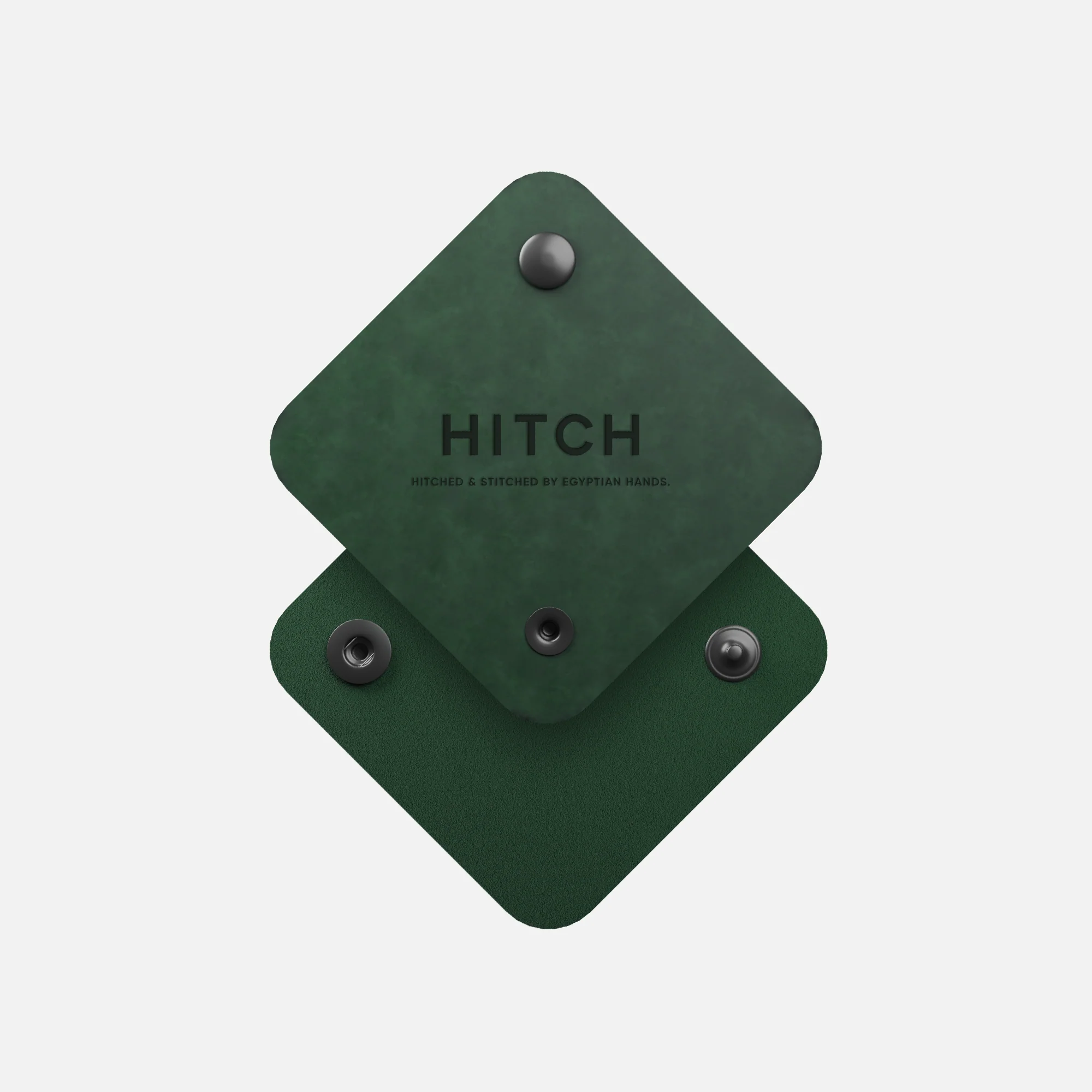 Leather Cord Wrap - Green - Image 2