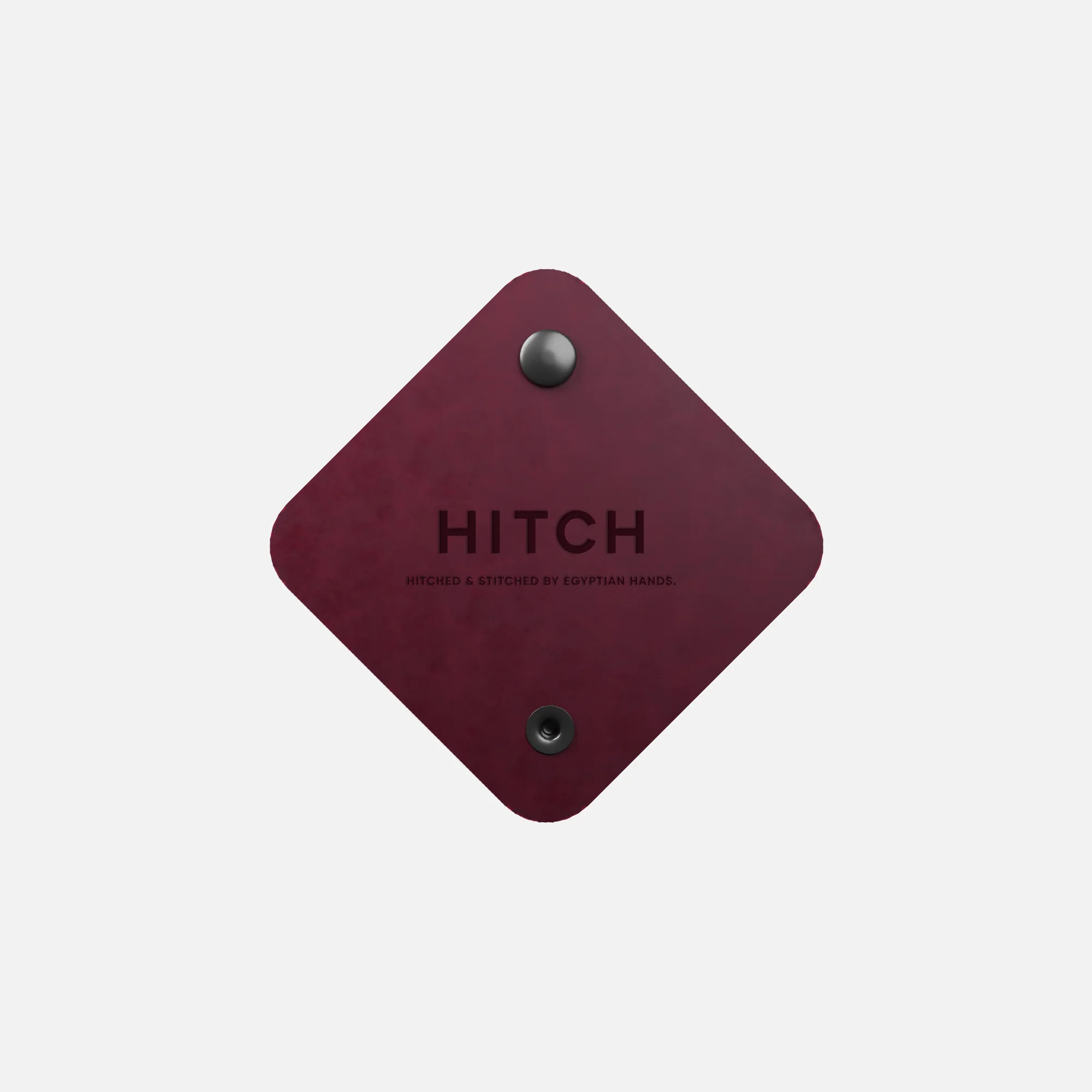 Leather Cord Wrap - Burgundy - Image 2