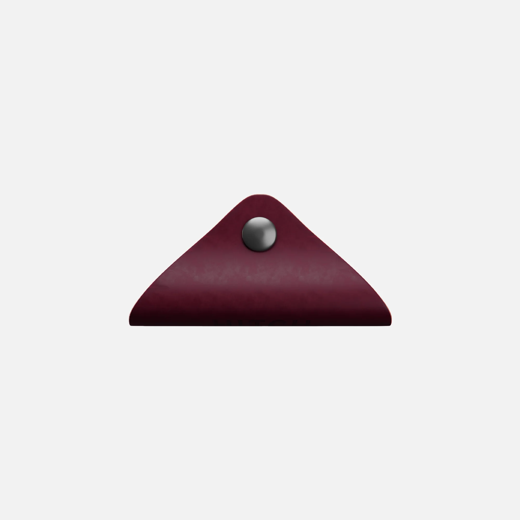 Leather Cord Wrap - Burgundy - Image 4