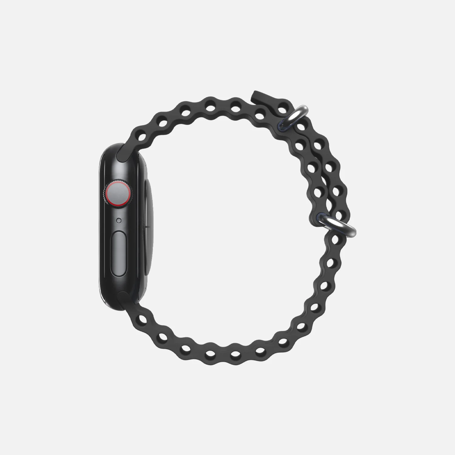 Ocean Band for Apple Watch - 42/44/45/49 - Black - Image 6