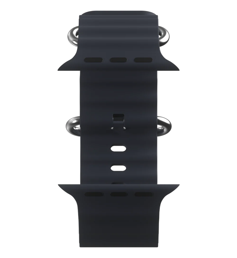 Ocean Band for Apple Watch - 42/44/45/49 - Dark Gray - Image 8