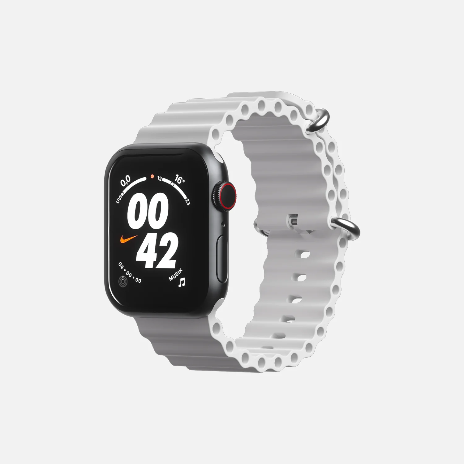 Ocean Band for Apple Watch - 42/44/45/49 - White - Image 2
