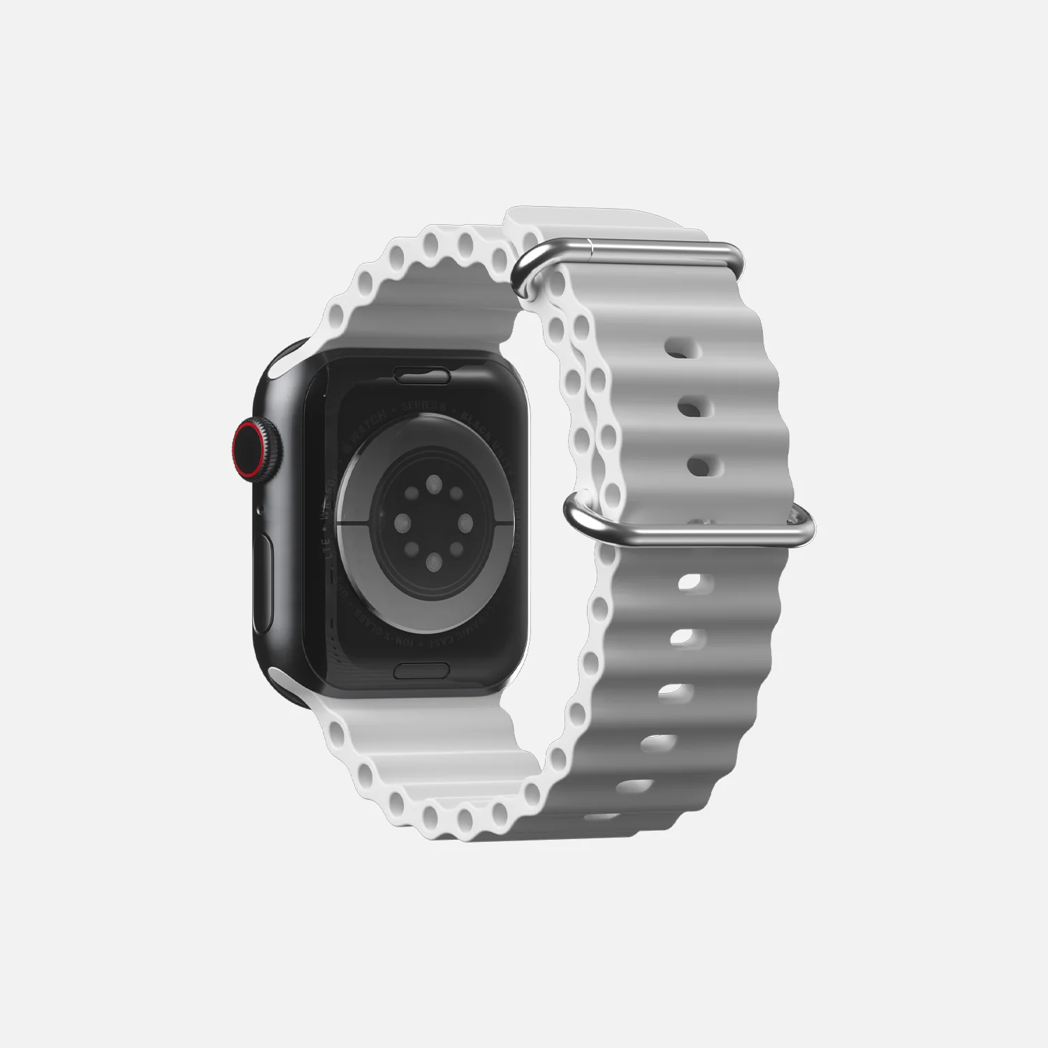 Ocean Band for Apple Watch - 42/44/45/49 - White - Image 6
