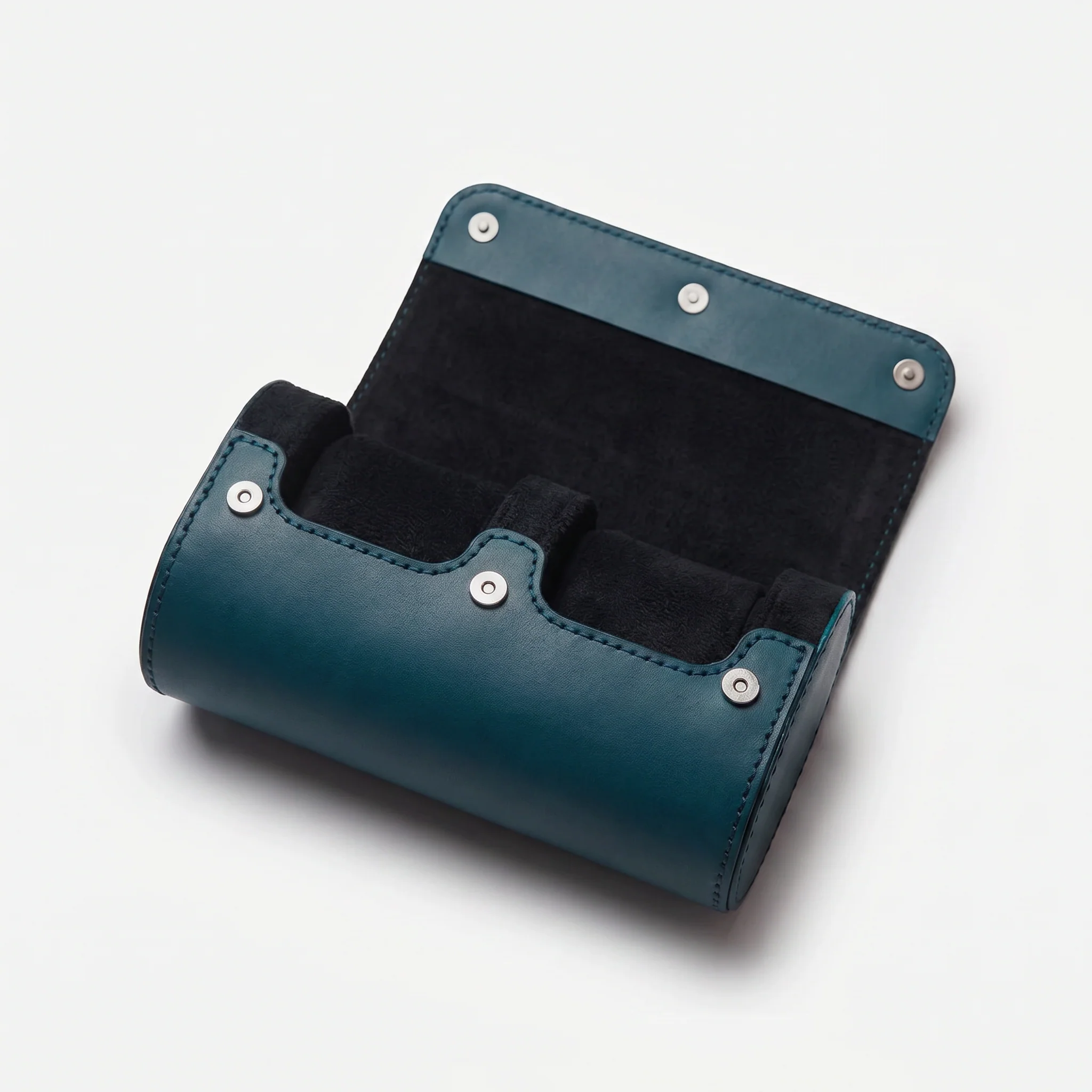 Premium Watch Case - Natural Leather - Fits 2 Watches - Image 22