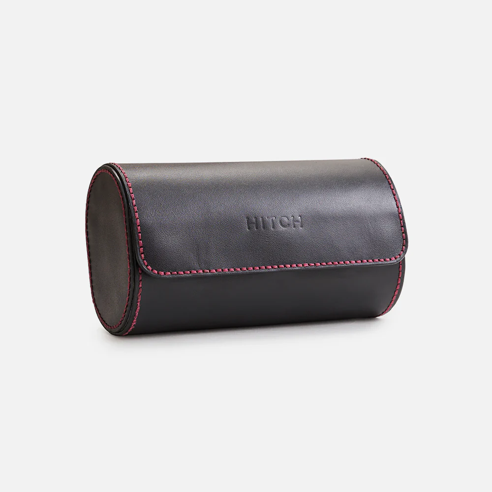 Premium Watch Case - Natural Leather - Fits 2 Watches - Image 7