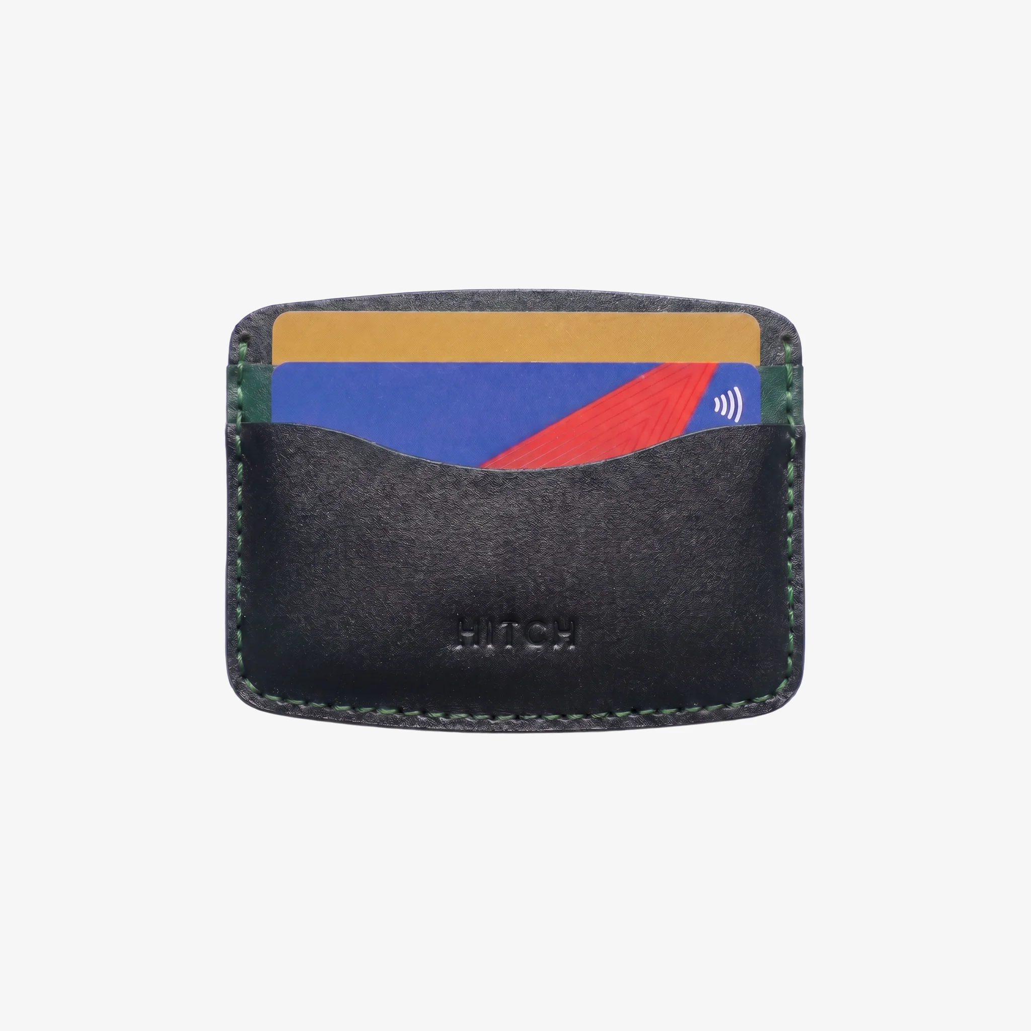 Ripple Cardholder - Black / Green - Image 3