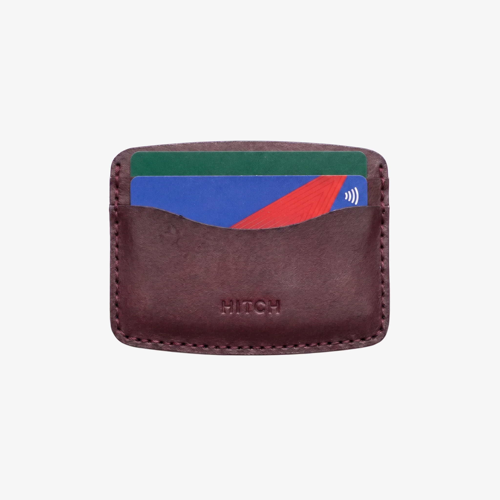 Ripple Cardholder - Burgundy - Image 3