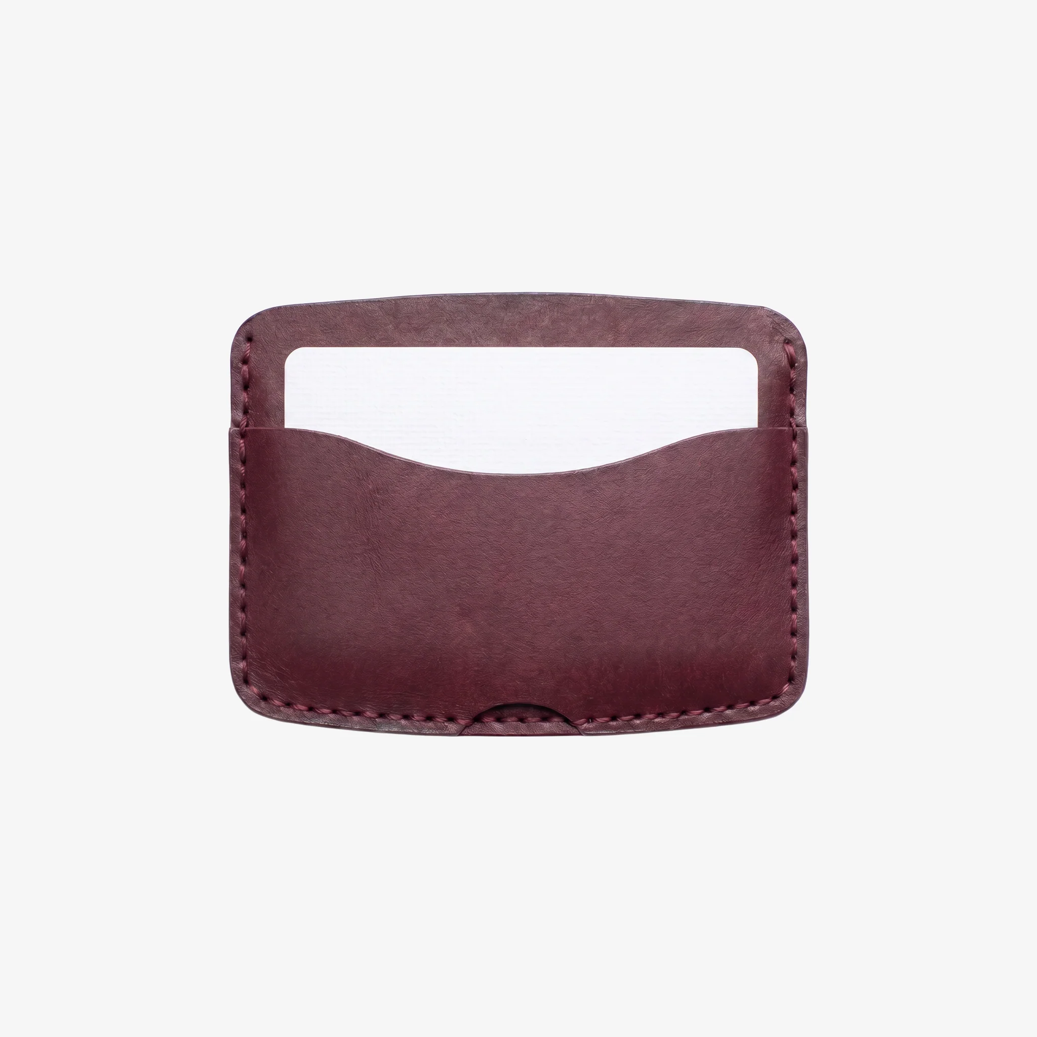 Ripple Cardholder - Burgundy - Image 4