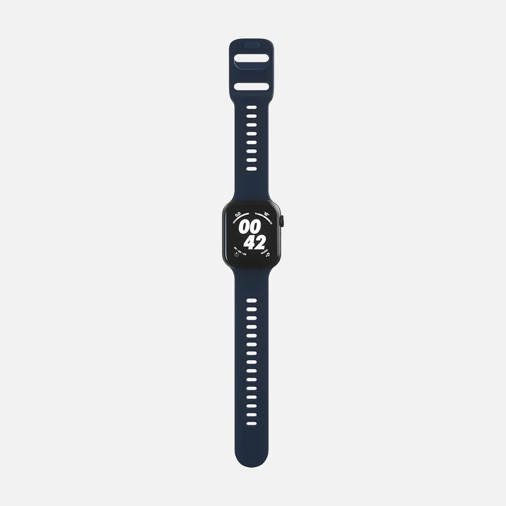 Sport Band For Apple Watch - Navy - 42/44/45mm - Image 5