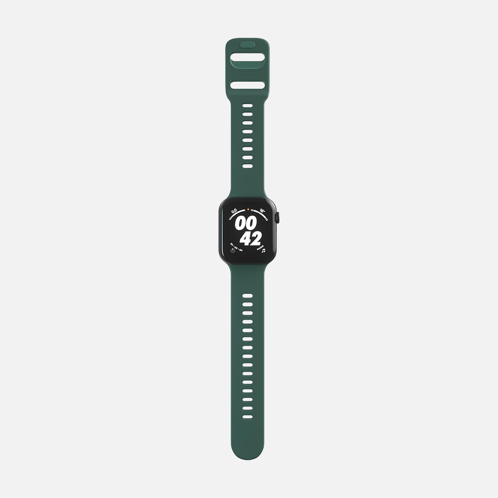 Sport Band For Apple Watch - Ocean Green - 42/44/45mm - Image 5