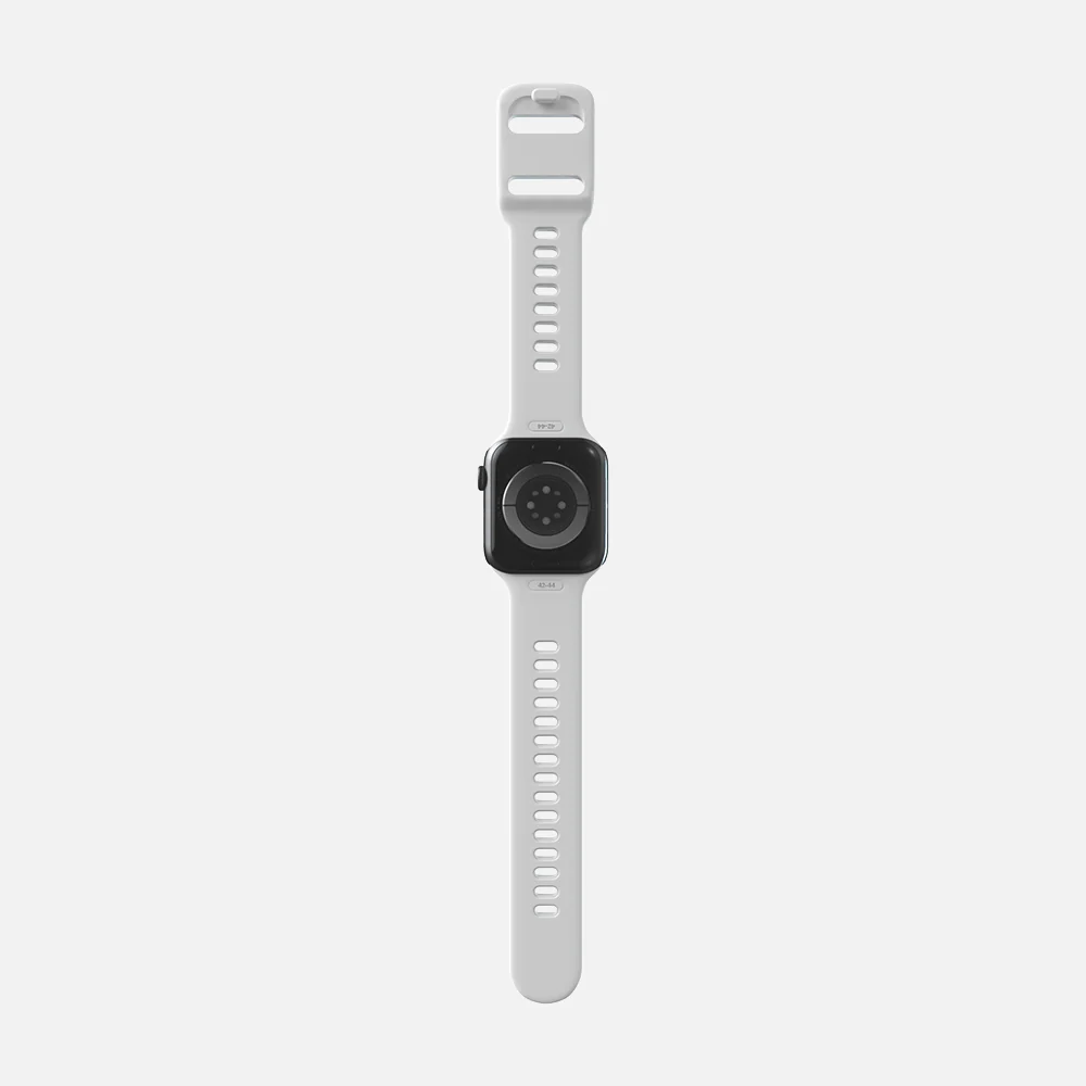 Sport Band For Apple Watch - White - 42/44/45mm - Image 6