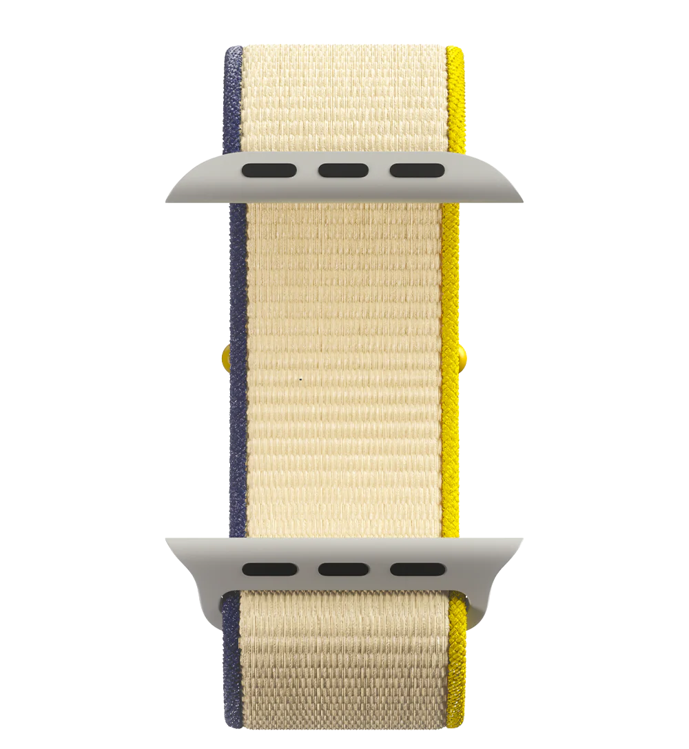 Sport Loop For Apple Watch - Banana - 42/44/45 - Image 6
