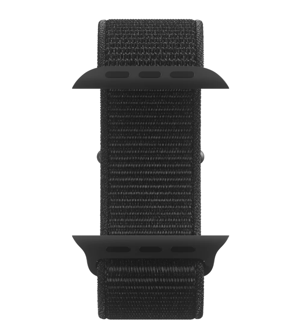 Sport Loop For Apple Watch - Black - 42/44/45 - Image 6