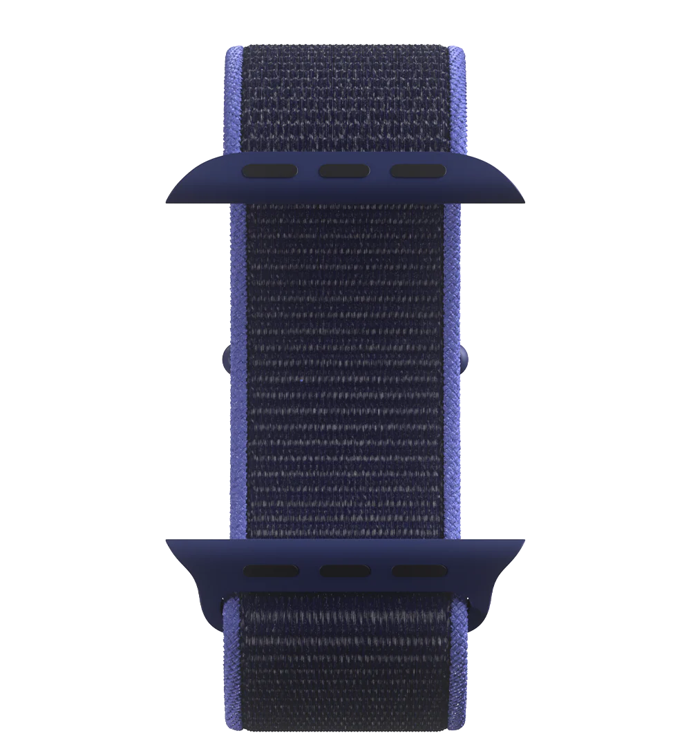 Sport Loop For Apple Watch - Dark Purple - 42/44/45 - Image 6