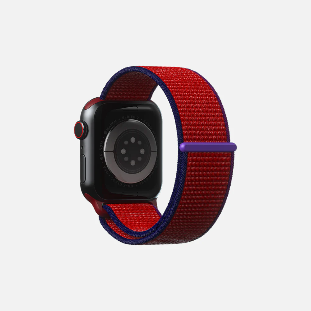Sport Loop For Apple Watch - Red - 42/44/45 - Image 4