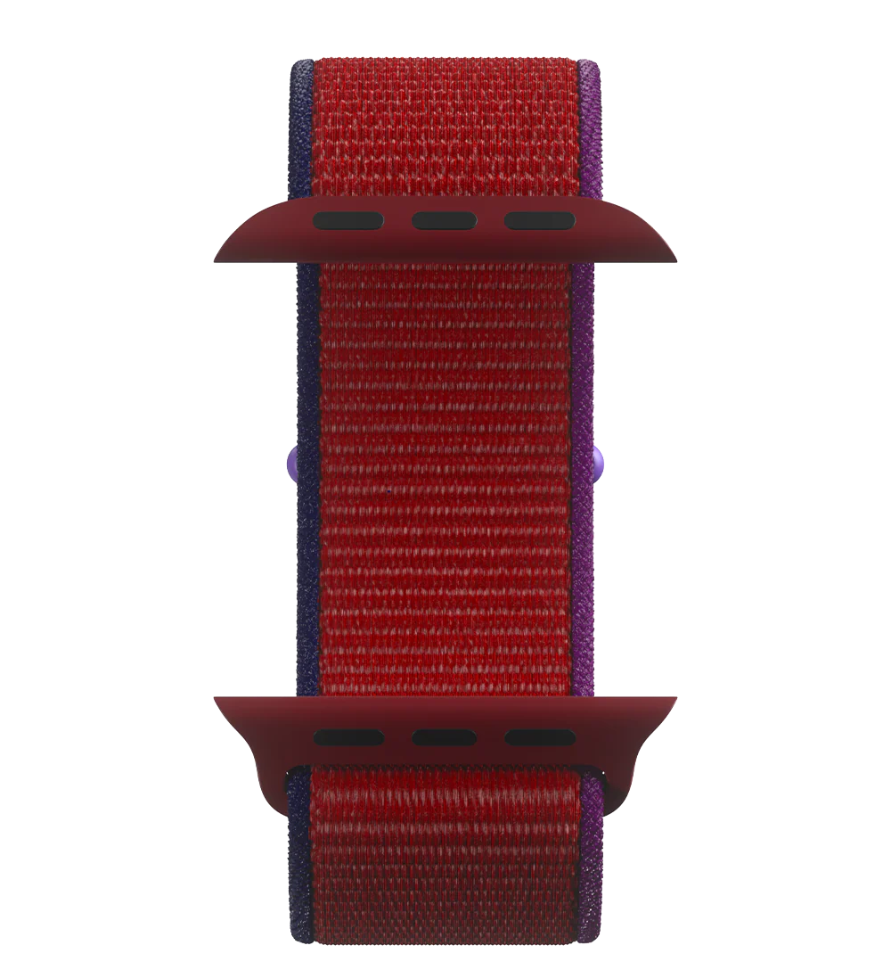 Sport Loop For Apple Watch - Red - 42/44/45 - Image 6