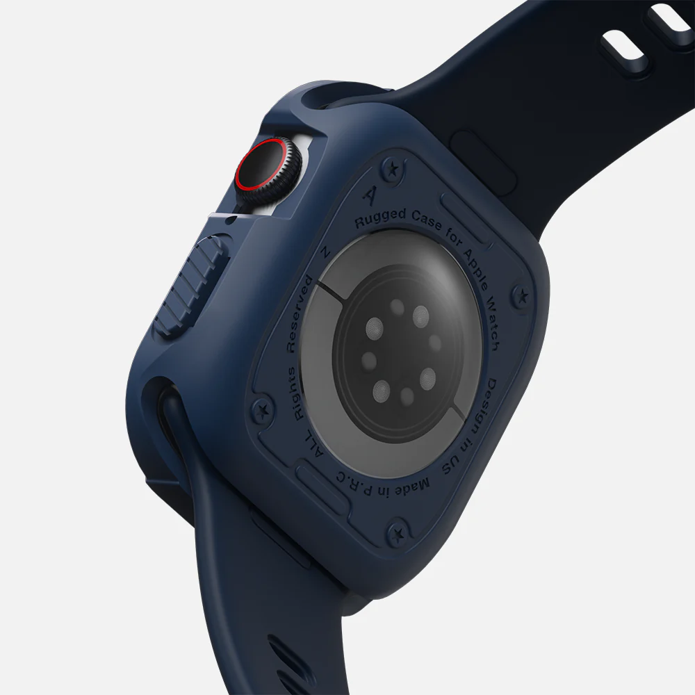 Sporty Case for Apple Watch - 42/44/45 - Navy - Image 6