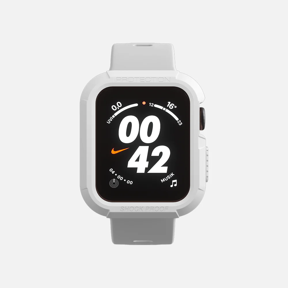 Sporty Case for Apple Watch - 42/44/45 - White - Image 7