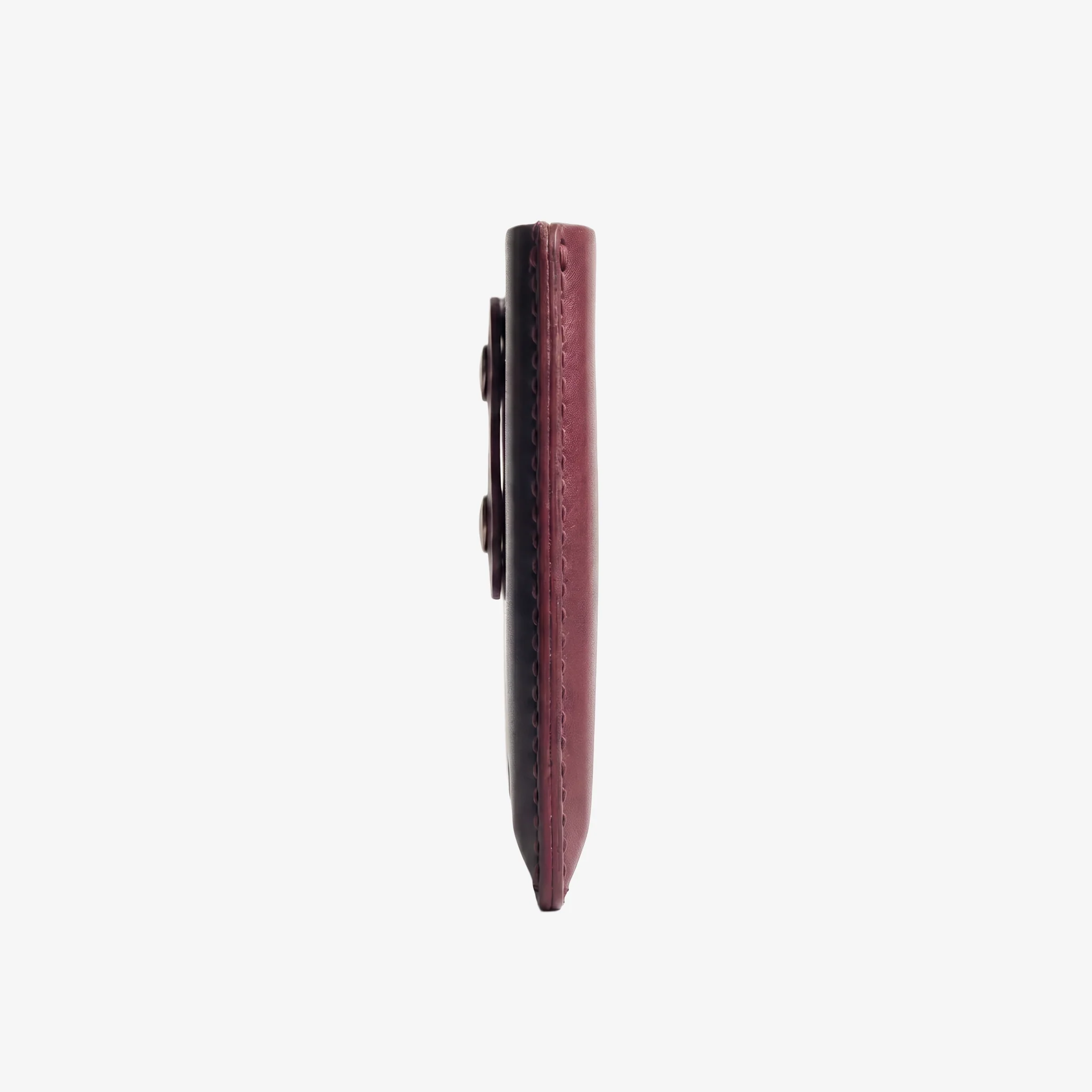 Stack Cardholder - Black / Burgundy - Image 3