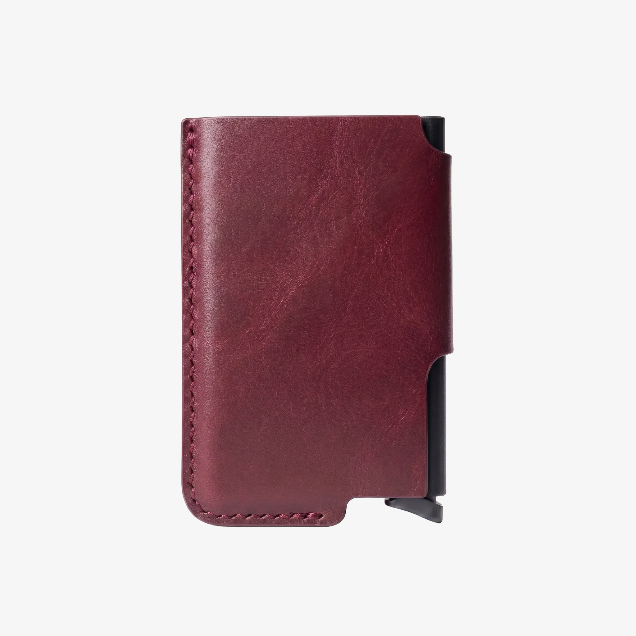 Stack Cardholder - Black / Burgundy - Image 4