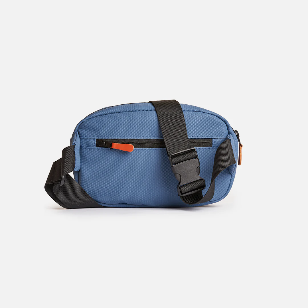 Urban Crossbody - Fanny Pack 2.0 - Orange/Navy - Image 3
