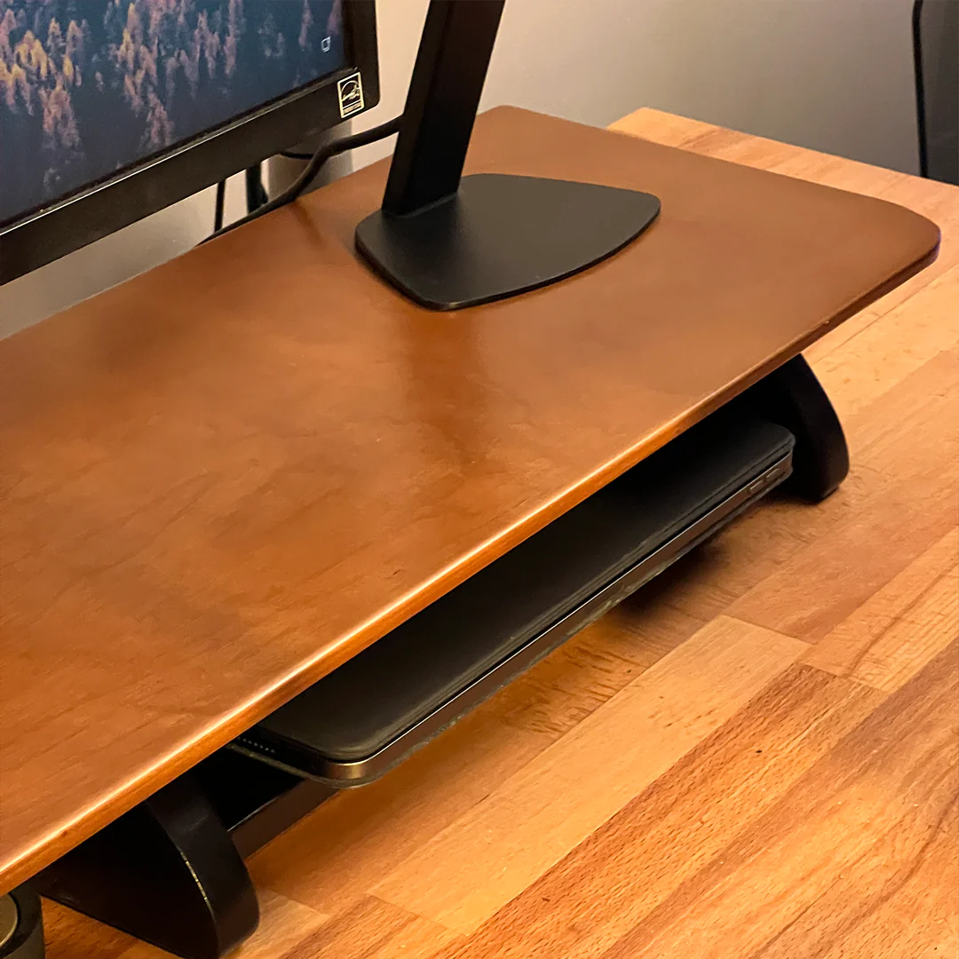 Woodsy Premium Monitor Stand - Desk Shelf - Image 4
