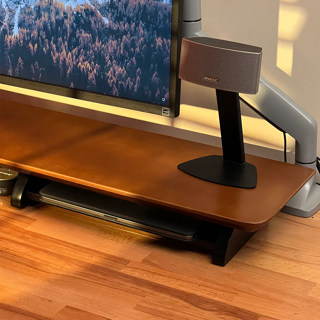 Woodsy Premium Monitor Stand - Desk Shelf - Image 8